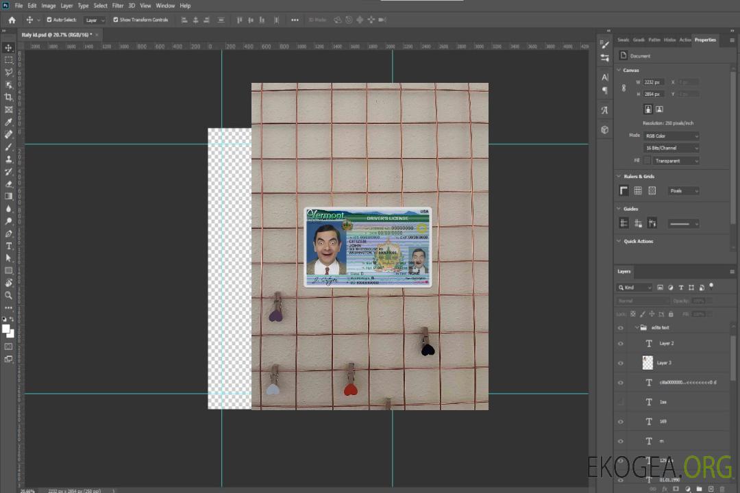 USA Vermont DL (2004-2019) photolook AVANT template